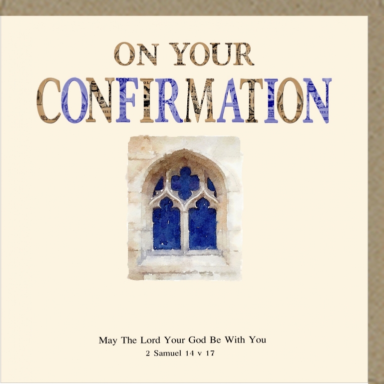 On Your Confirmation Greetings Card Potters House Limited