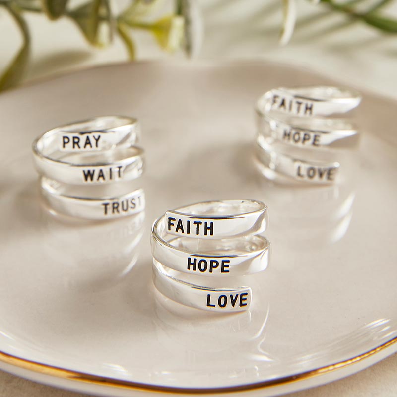 Faith hope clearance love ring