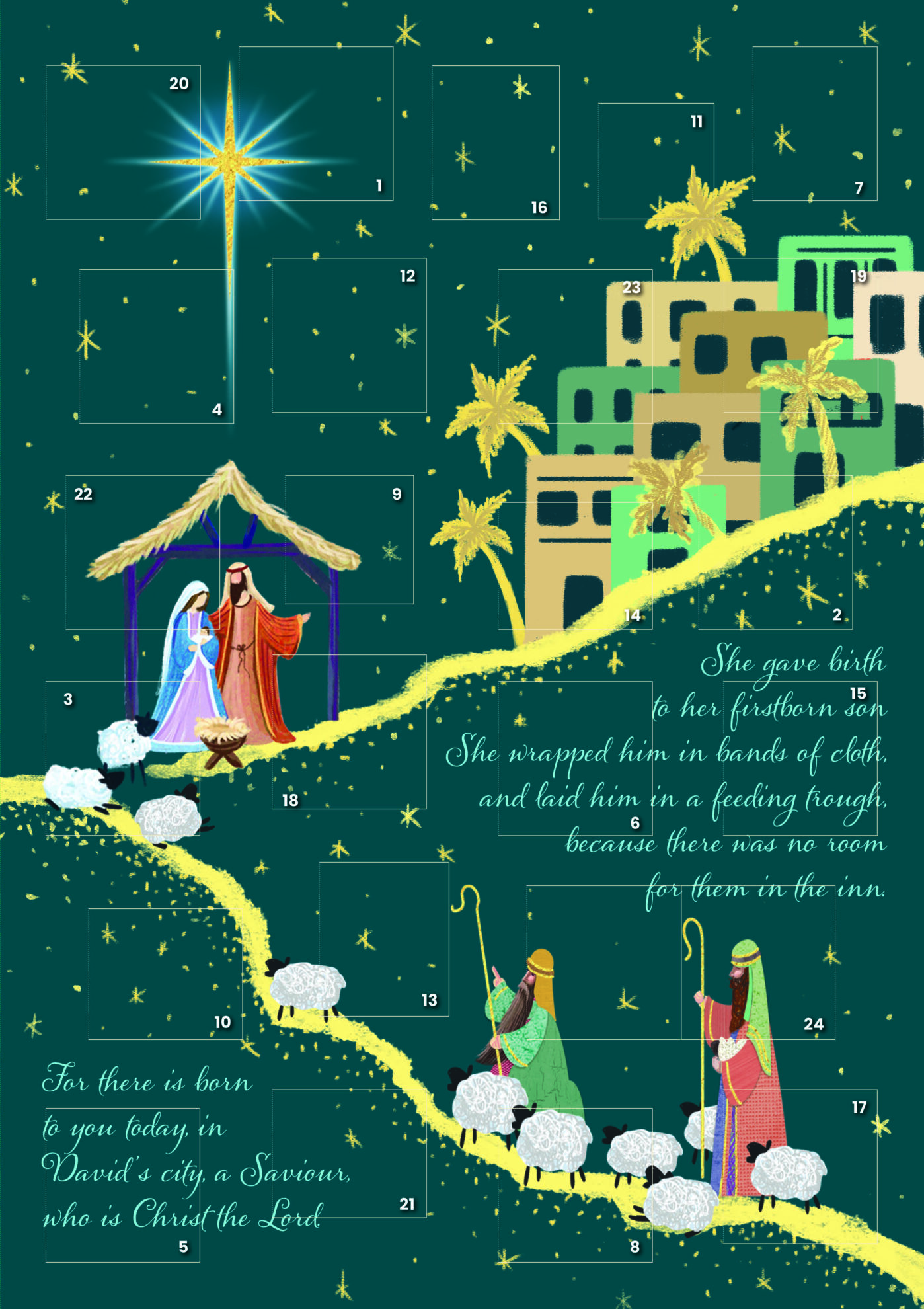 Saviour Advent Calendar Potters House Limited