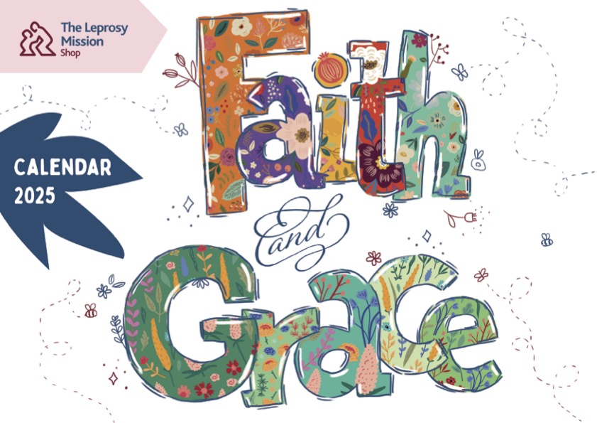 2025 Faith & Grace, Scripture Art Calendar Potters House Limited